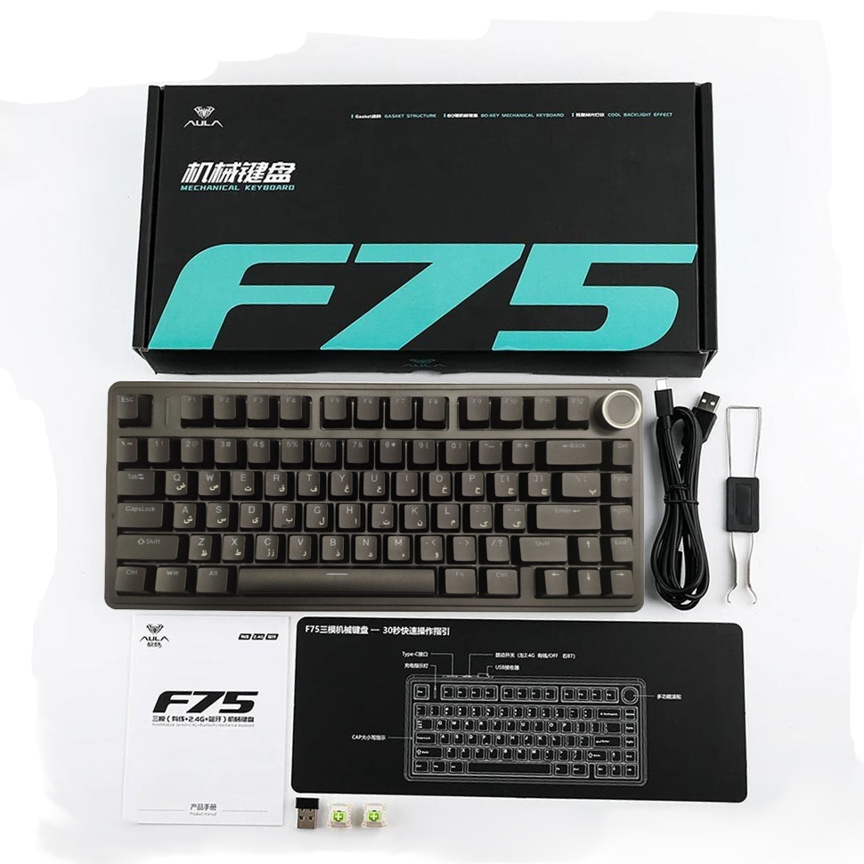 کیبورد گیمینگ آئولا AULA f75
