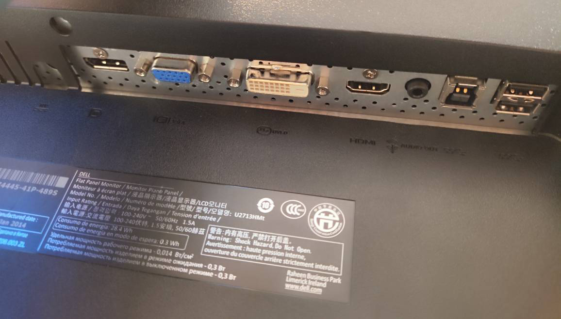 مانیتور کارکرده DELL U2713HMT - Image 3