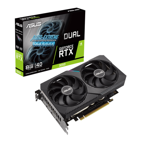 کارت گرافیک geforce rtx 3050 DUAL OC Edition گارانتی