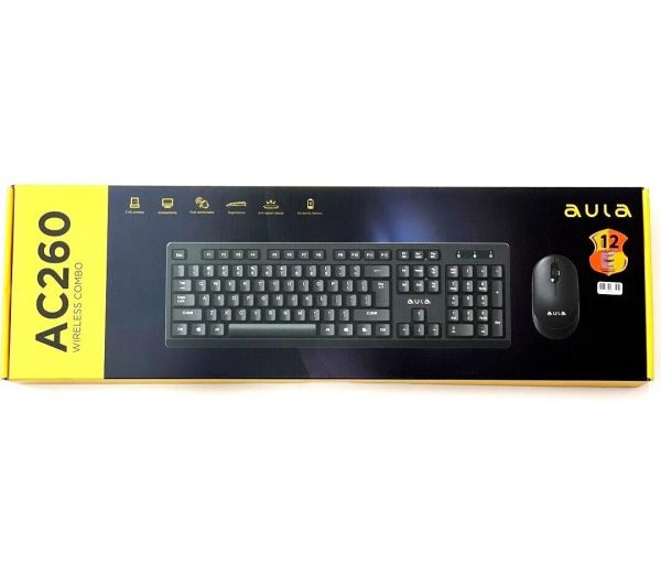 کیبورد و ماوس بی سیم AULA AC260