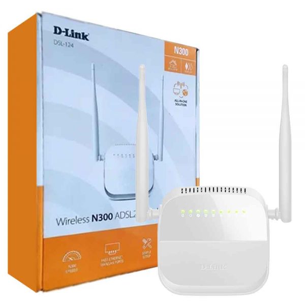 مودم دی لینک DSL124 گارانتی