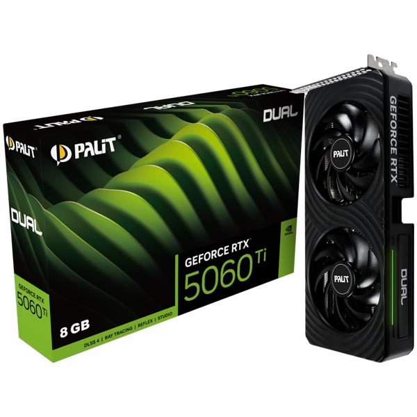 گرافیک اوپن باکس palit dual rtx 5060 ti 8gb - Image 4