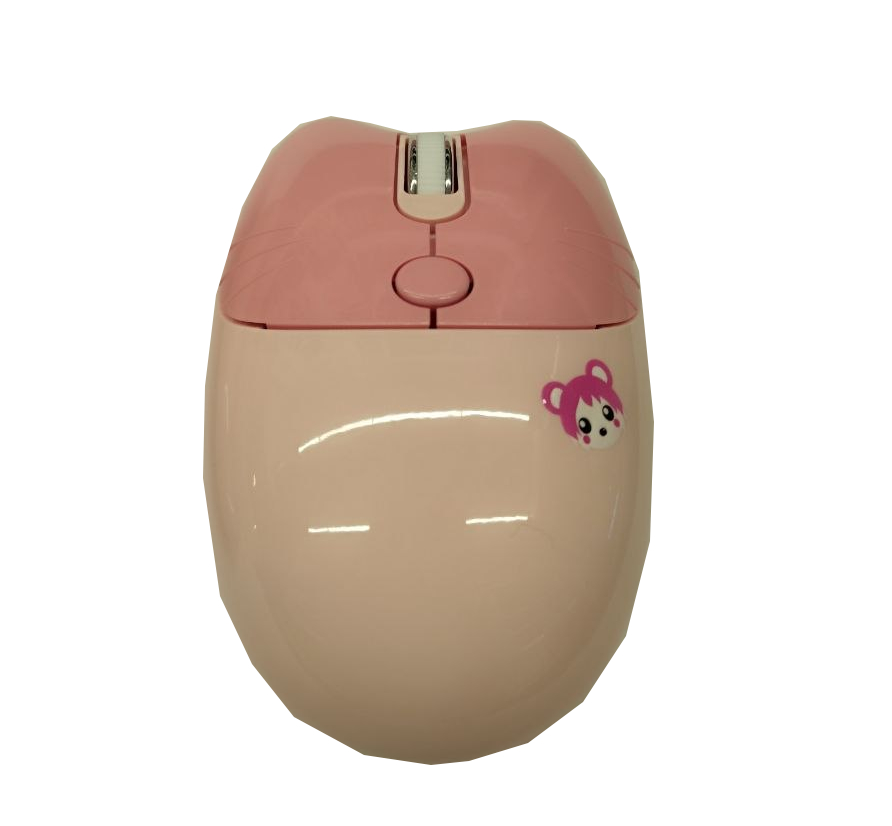 کیبورد و موس بیسیم MOFFII Candy Pink - Image 2