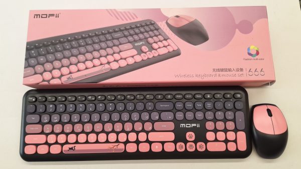 کیبورد و موس بیسیم  MOFFII 666 BLACKBERRY
