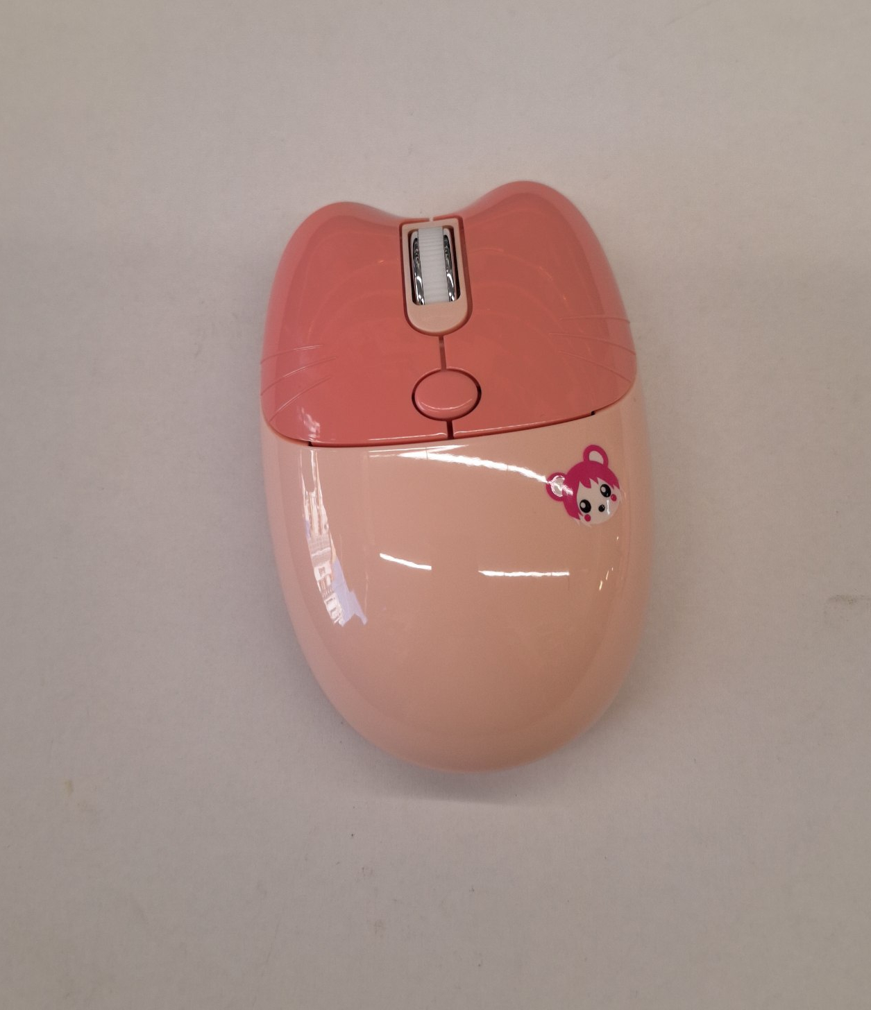 کیبورد و موس بیسیم MOFFII CANDY PINK - Image 2