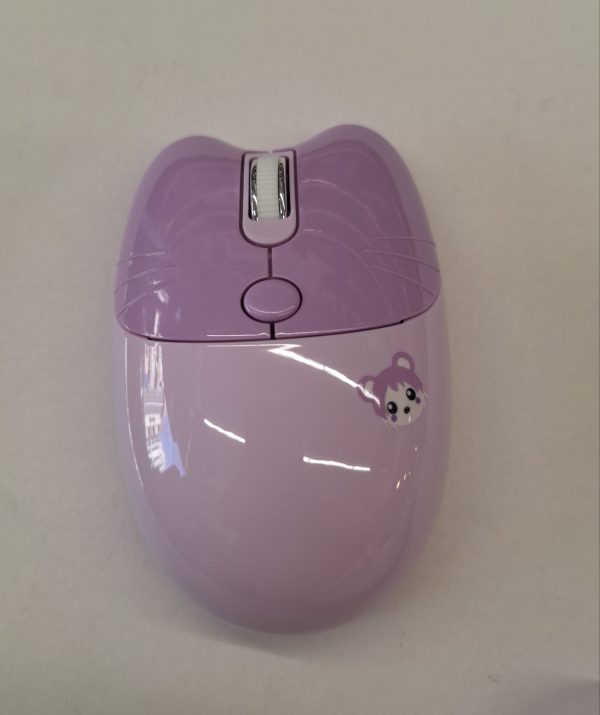 کیبورد و موس بیسیم  MOFFII CANDY PURPLE - Image 3