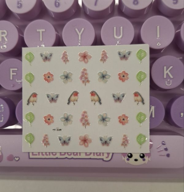 کیبورد و موس بیسیم  MOFFII CANDY PURPLE - Image 4