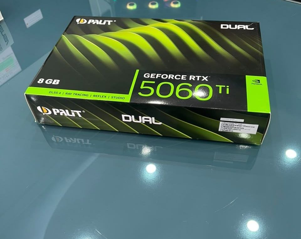 گرافیک اوپن باکس palit dual rtx 5060 ti 8gb - Image 2