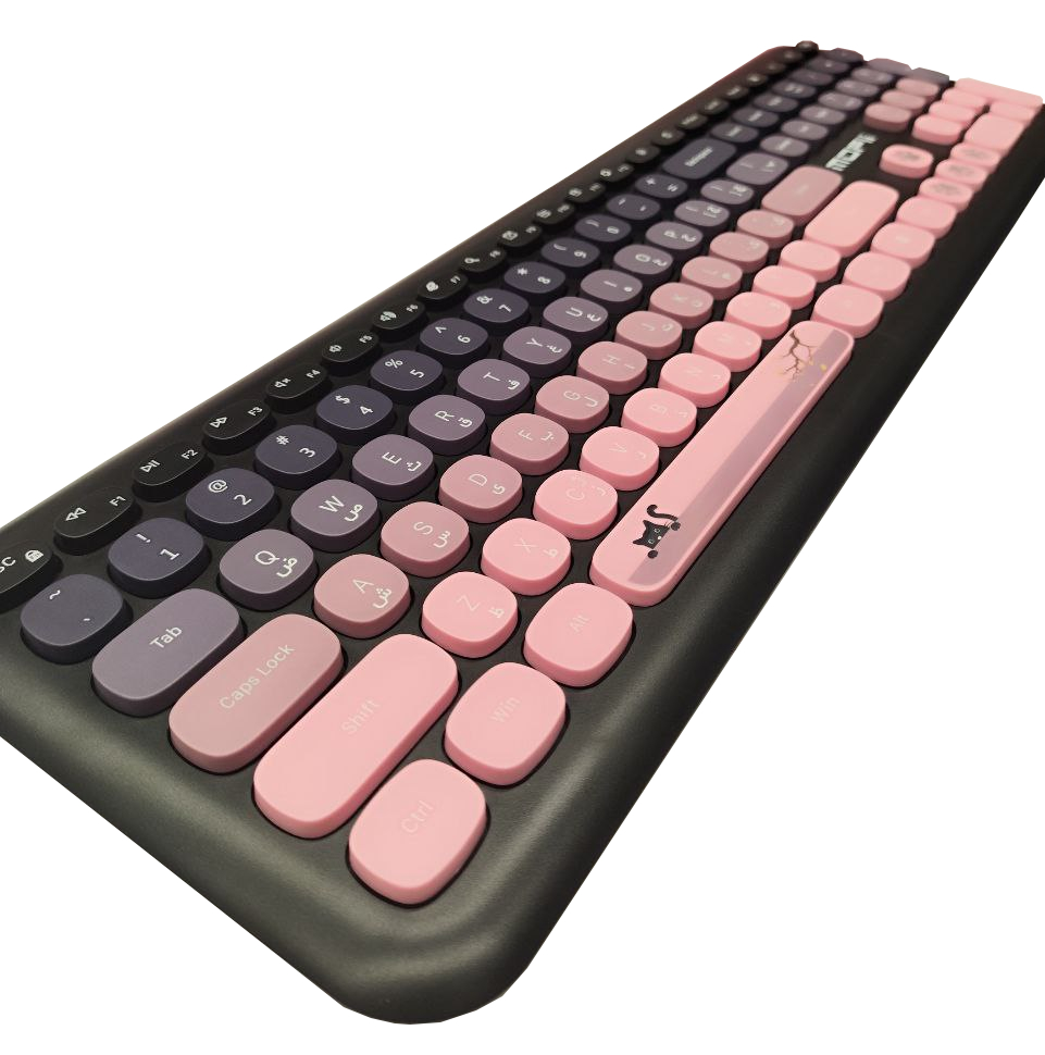 کیبورد و موس بیسیم MOFFII 666 BLACKBERRY